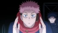 Yuji Itadori and Megumi Fushiguro as seen in Jujutsu Kaisen season 2 episode 10 (Image via MAPPA)